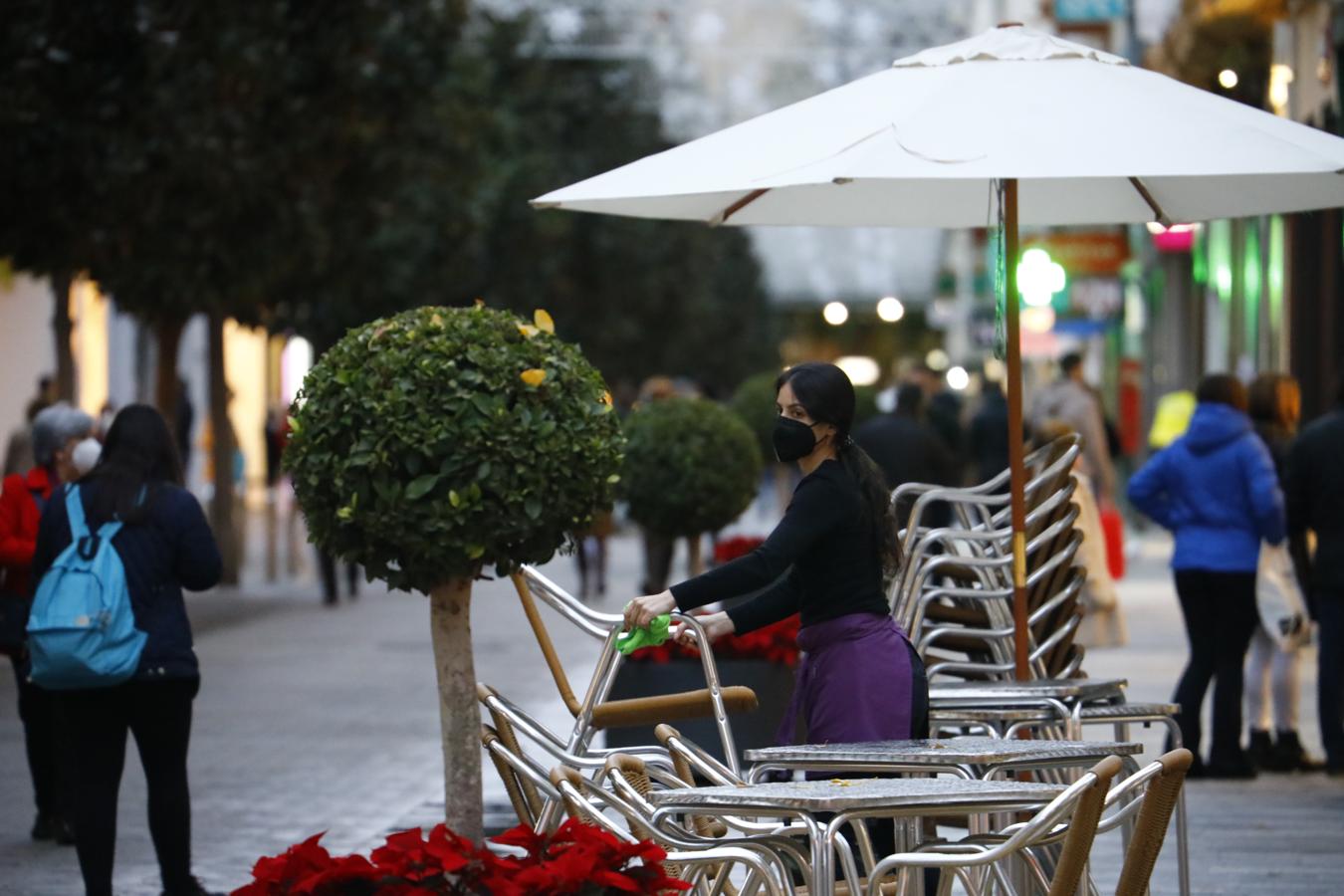 El gélido ambiente navideño en el Centro de Córdoba, en imágenes