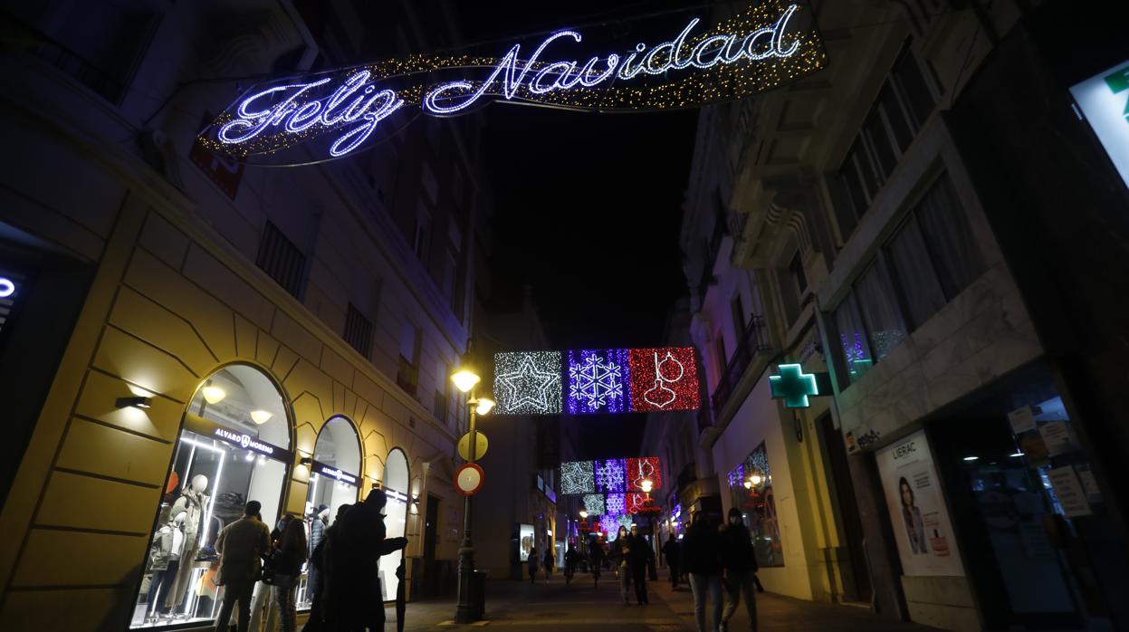 El gélido ambiente navideño en el Centro de Córdoba, en imágenes