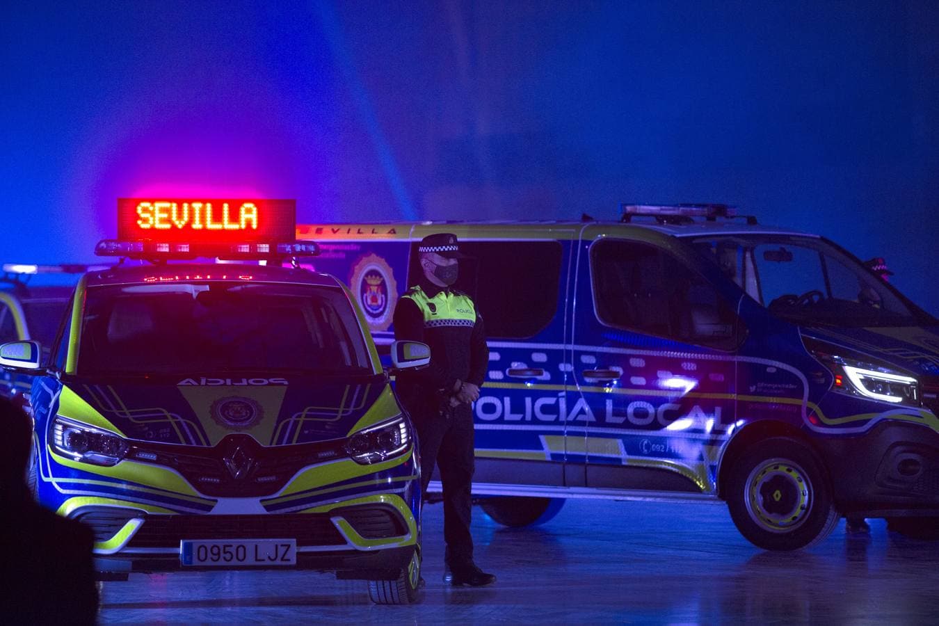 Una presentación de película para la nueva imagen de la Policía Local de Sevilla