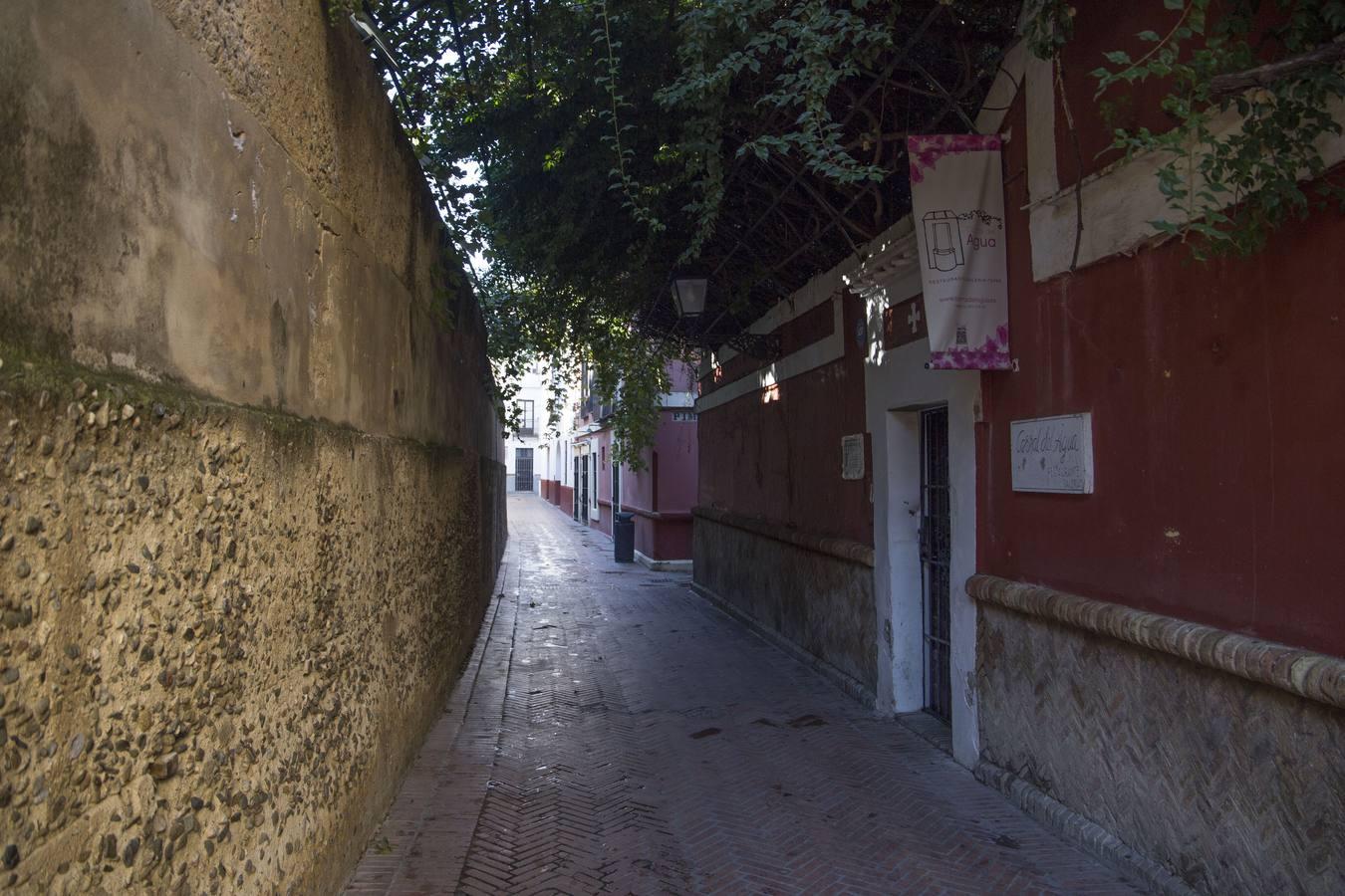 Santa Cruz, un barrio desierto