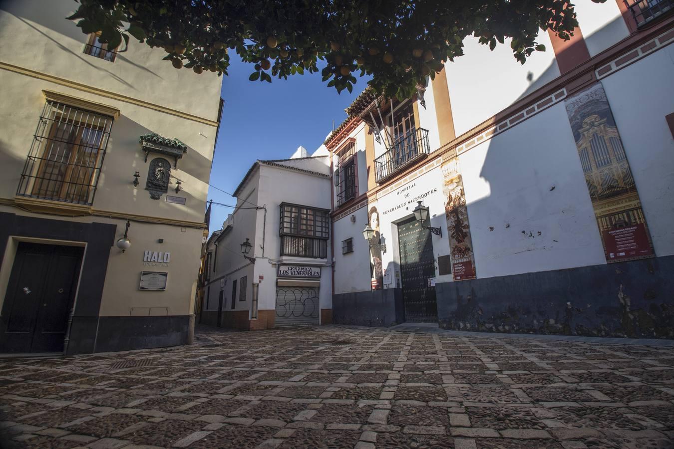 Santa Cruz, un barrio desierto