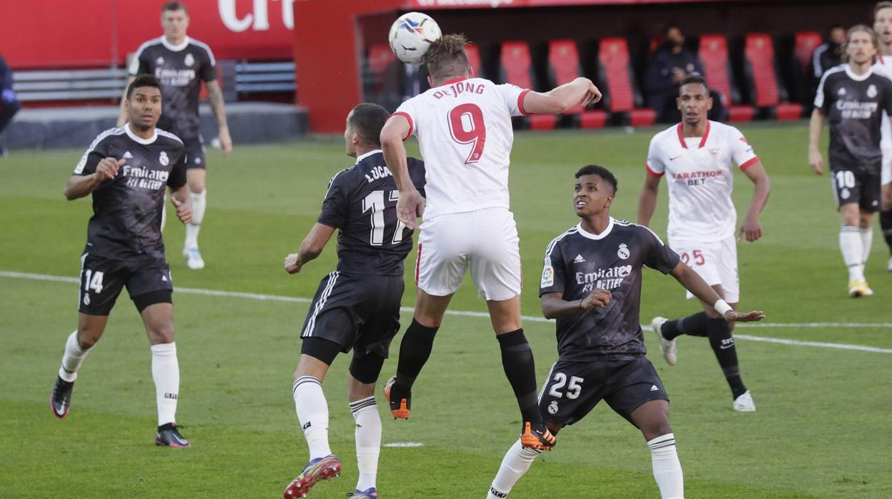 Las mejores imágenes del encuentro entre el Sevilla F.C. y el Real Madrid