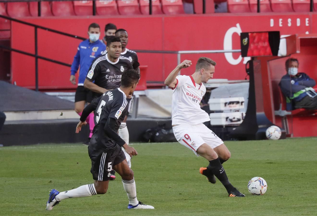 Las mejores imágenes del encuentro entre el Sevilla F.C. y el Real Madrid