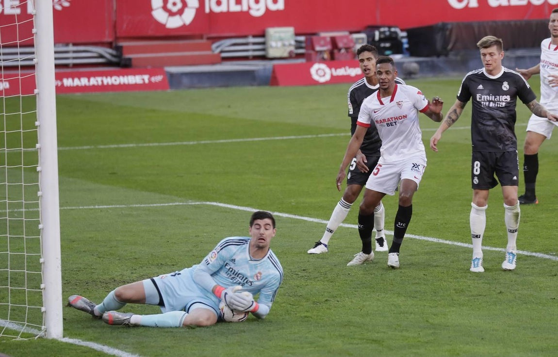 Las mejores imágenes del encuentro entre el Sevilla F.C. y el Real Madrid