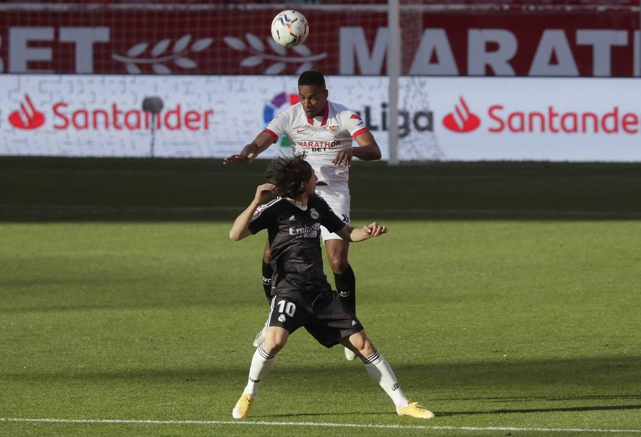 Las mejores imágenes del encuentro entre el Sevilla F.C. y el Real Madrid