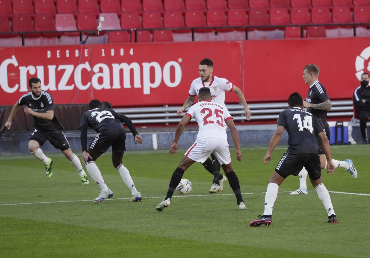 Las mejores imágenes del encuentro entre el Sevilla F.C. y el Real Madrid