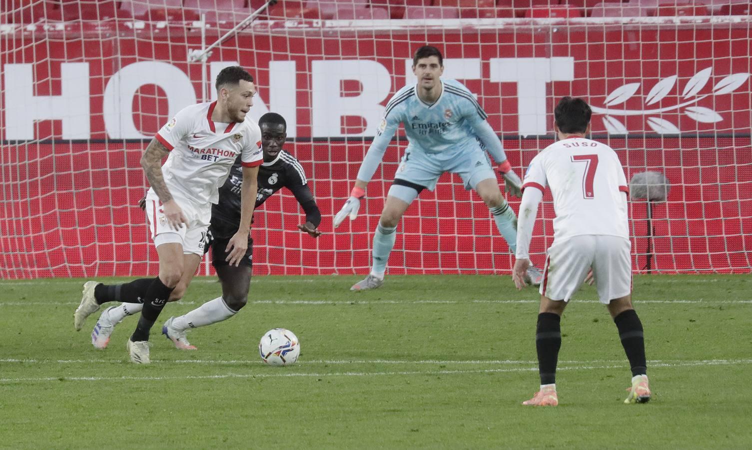 Las mejores imágenes del encuentro entre el Sevilla F.C. y el Real Madrid