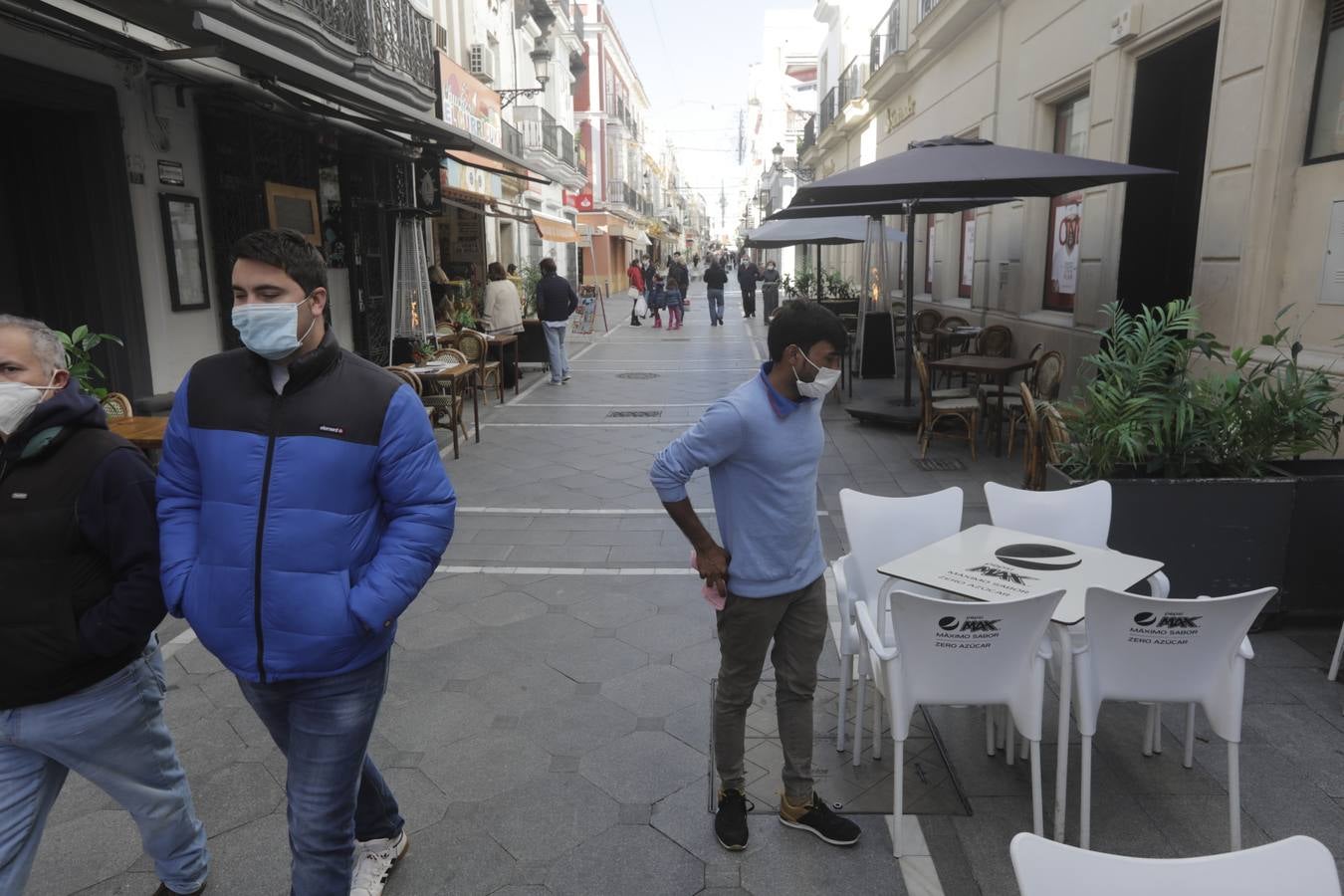 Comercio y Navidad, en tiempos de Covid, en Cádiz