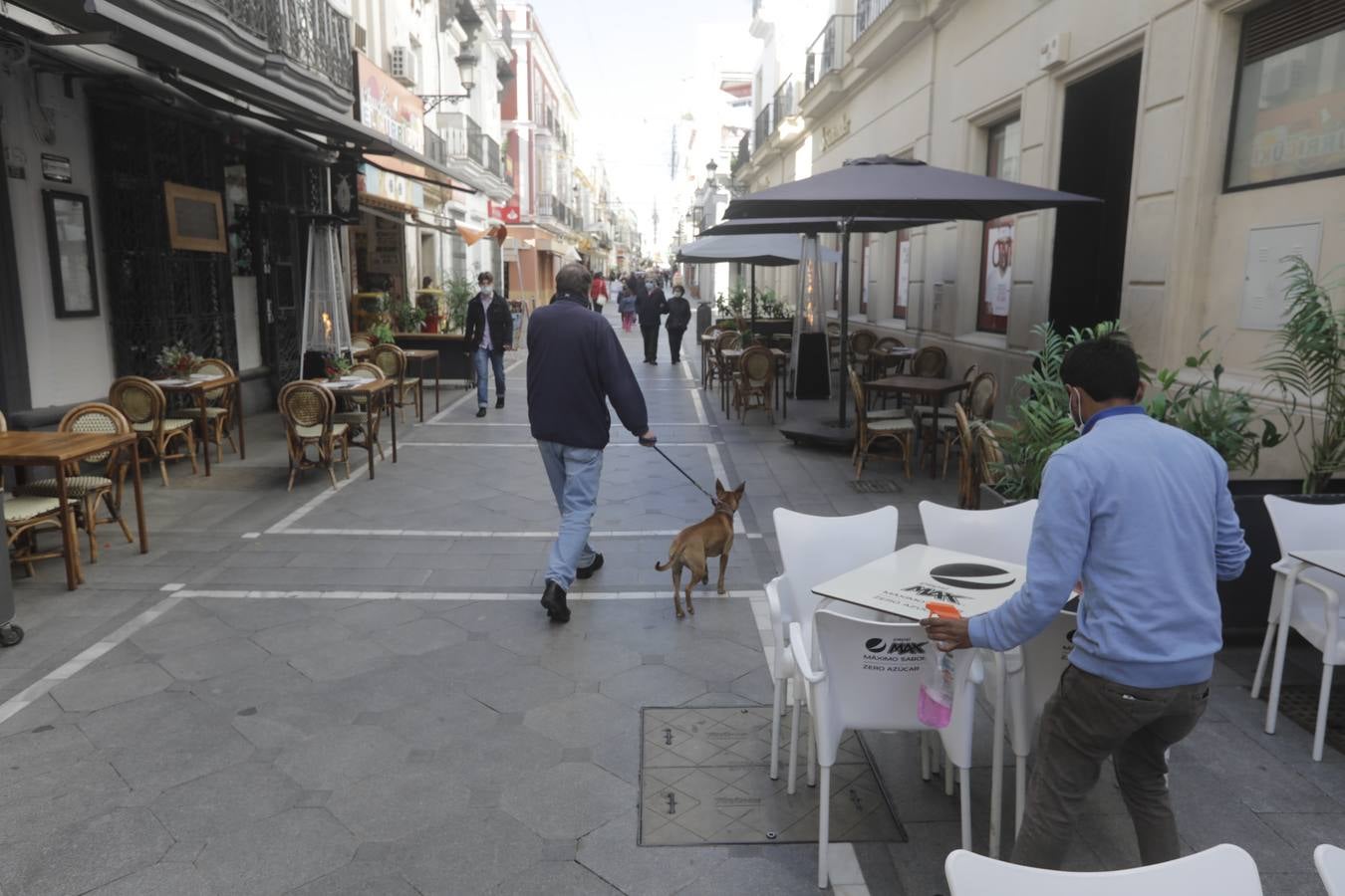 Comercio y Navidad, en tiempos de Covid, en Cádiz