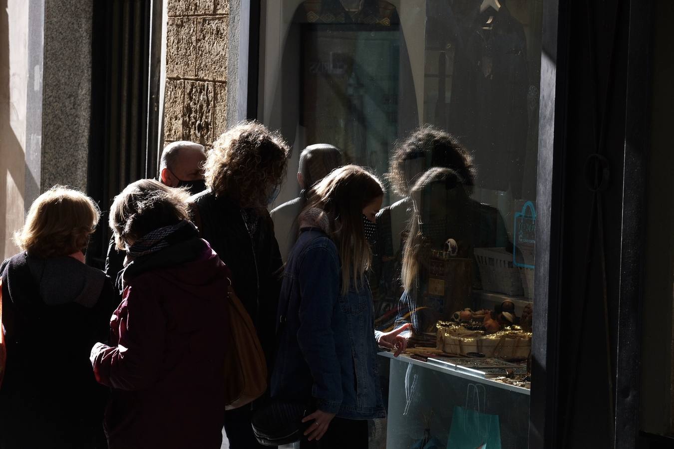 Comercio y Navidad, en tiempos de Covid, en Cádiz