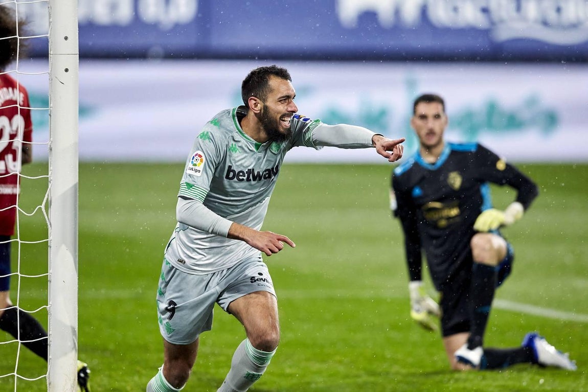 Las mejores imágenes del encuentro entre el Osasuna y el Real Betis