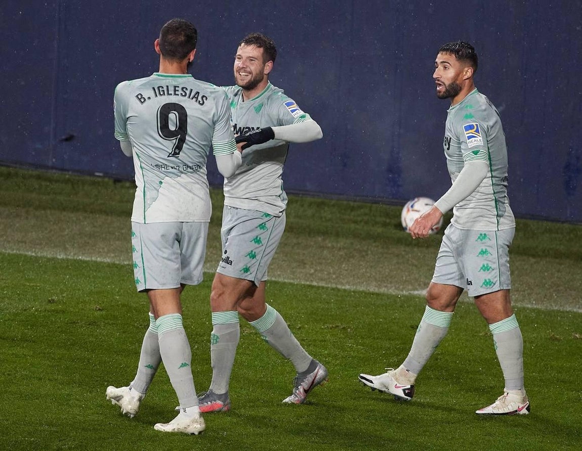 Las mejores imágenes del encuentro entre el Osasuna y el Real Betis