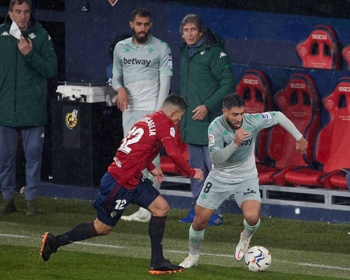 Las mejores imágenes del encuentro entre el Osasuna y el Real Betis