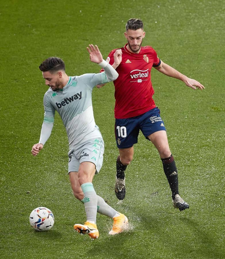 Las mejores imágenes del encuentro entre el Osasuna y el Real Betis