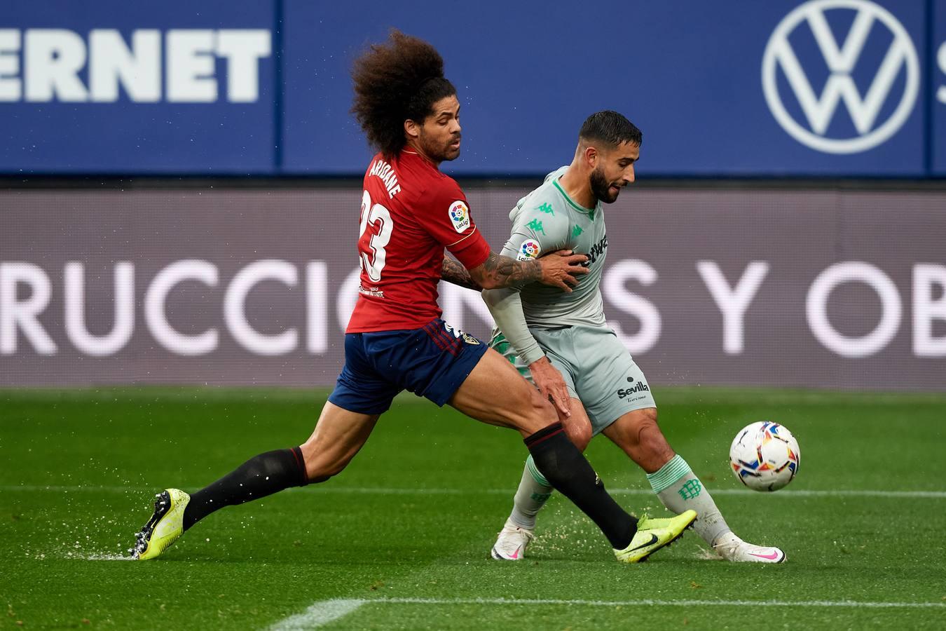 Las mejores imágenes del encuentro entre el Osasuna y el Real Betis