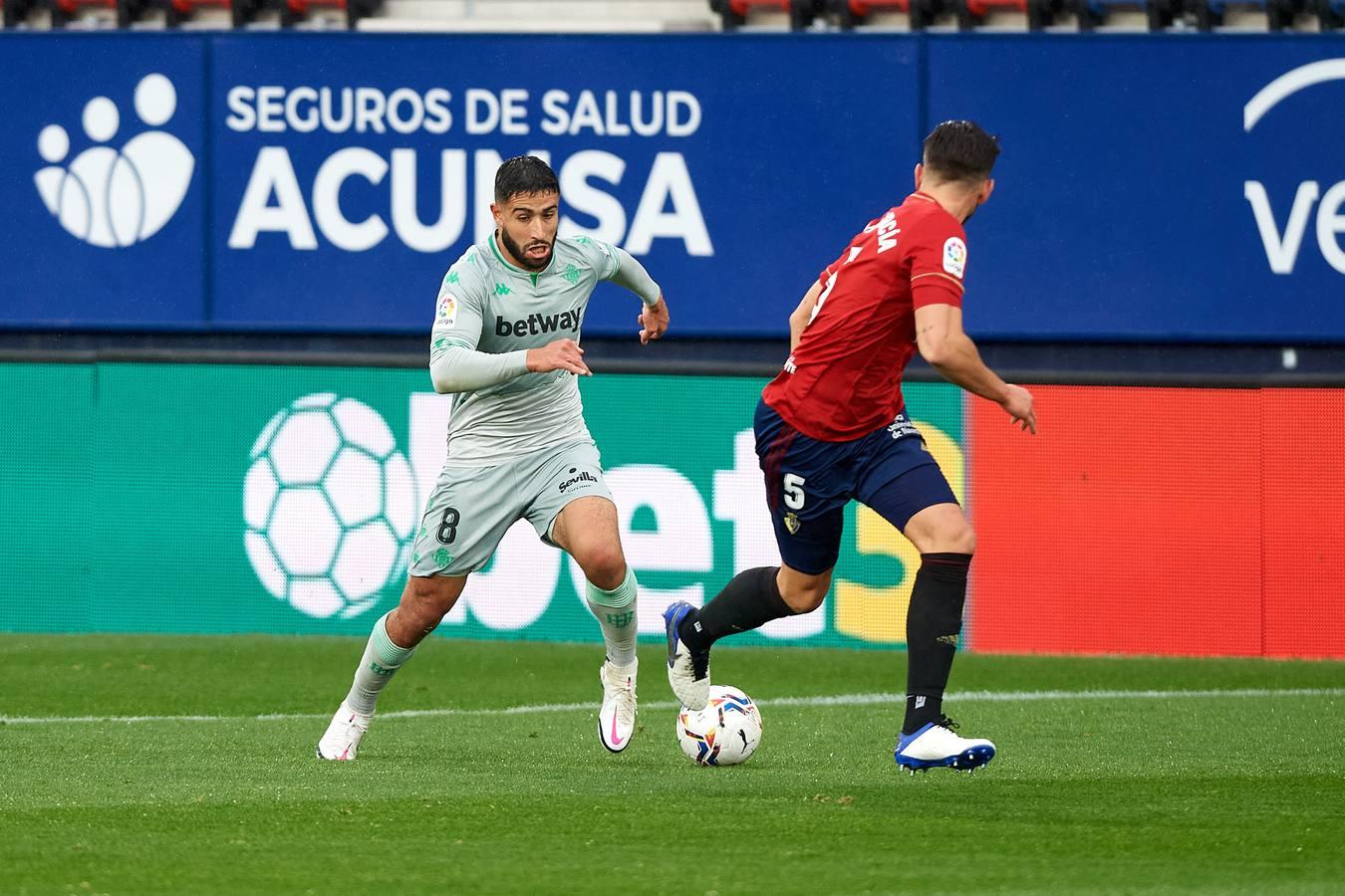 Las mejores imágenes del encuentro entre el Osasuna y el Real Betis