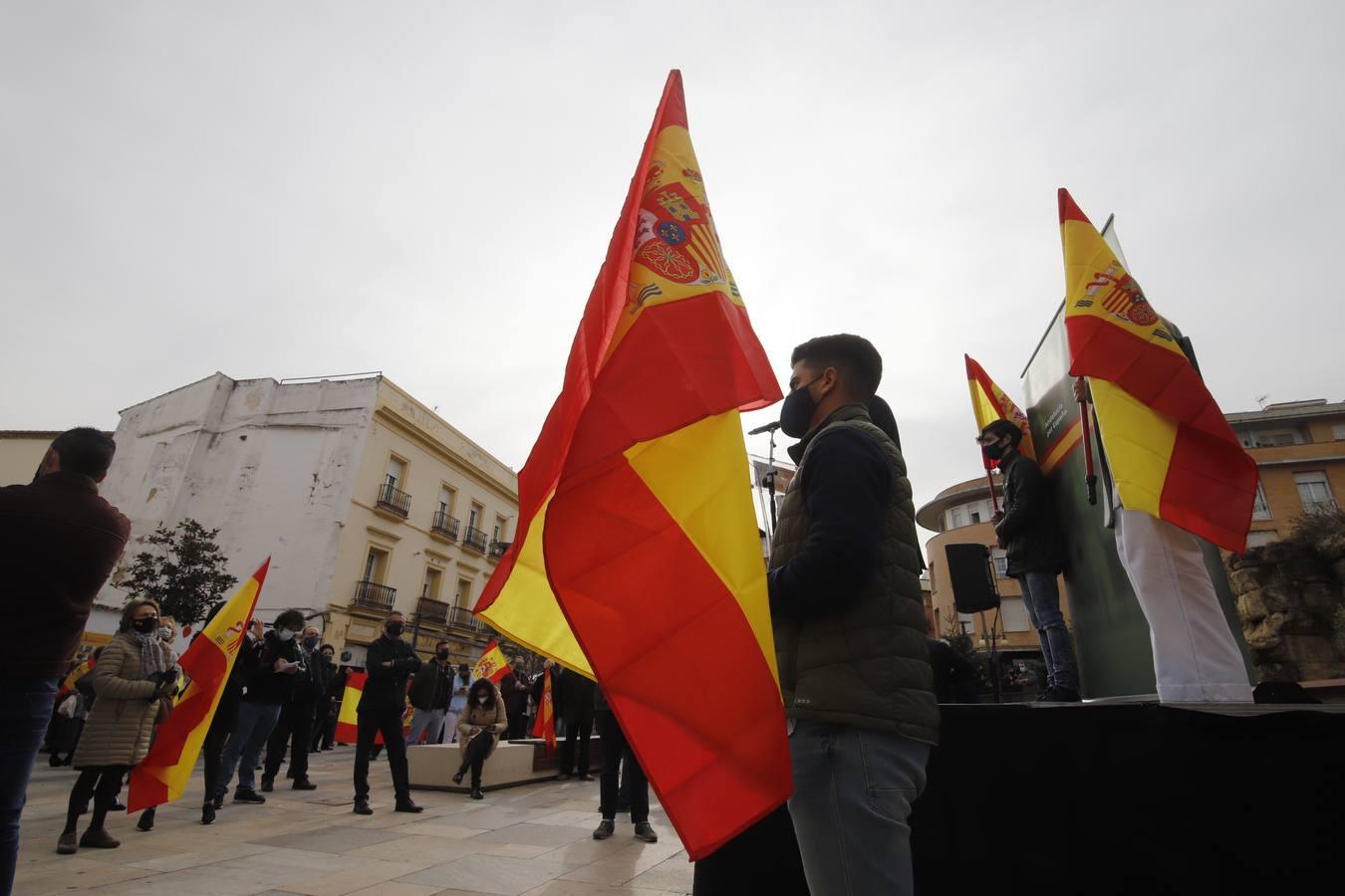 El acto de Vox por la defensa de la Constitución en Córdoba, en imágenes