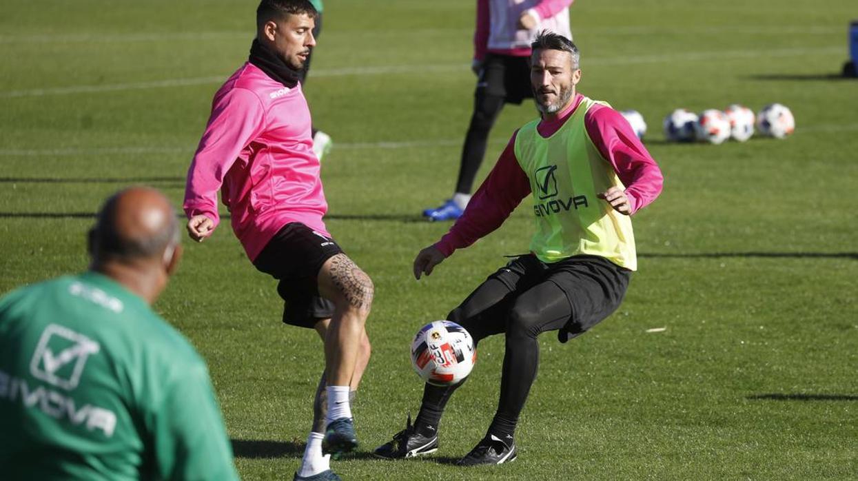 El entrenamiento del Córdoba CF con Alfaro al mando, en imágenes