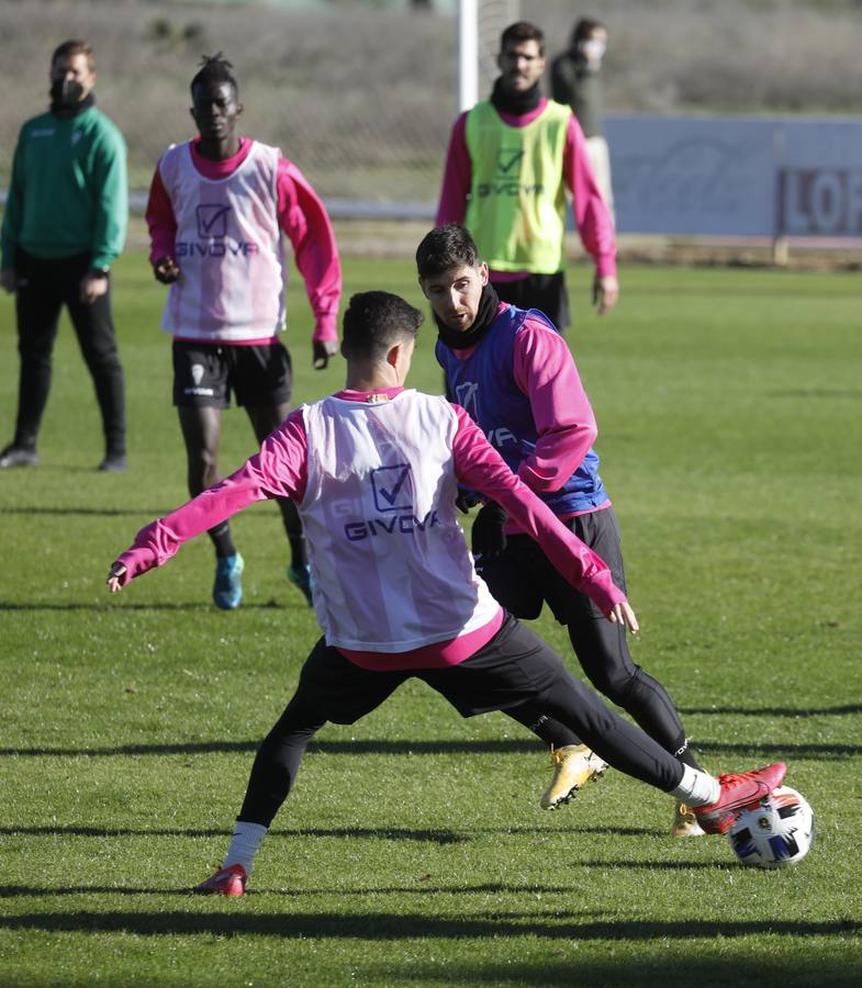 El entrenamiento del Córdoba CF con Alfaro al mando, en imágenes