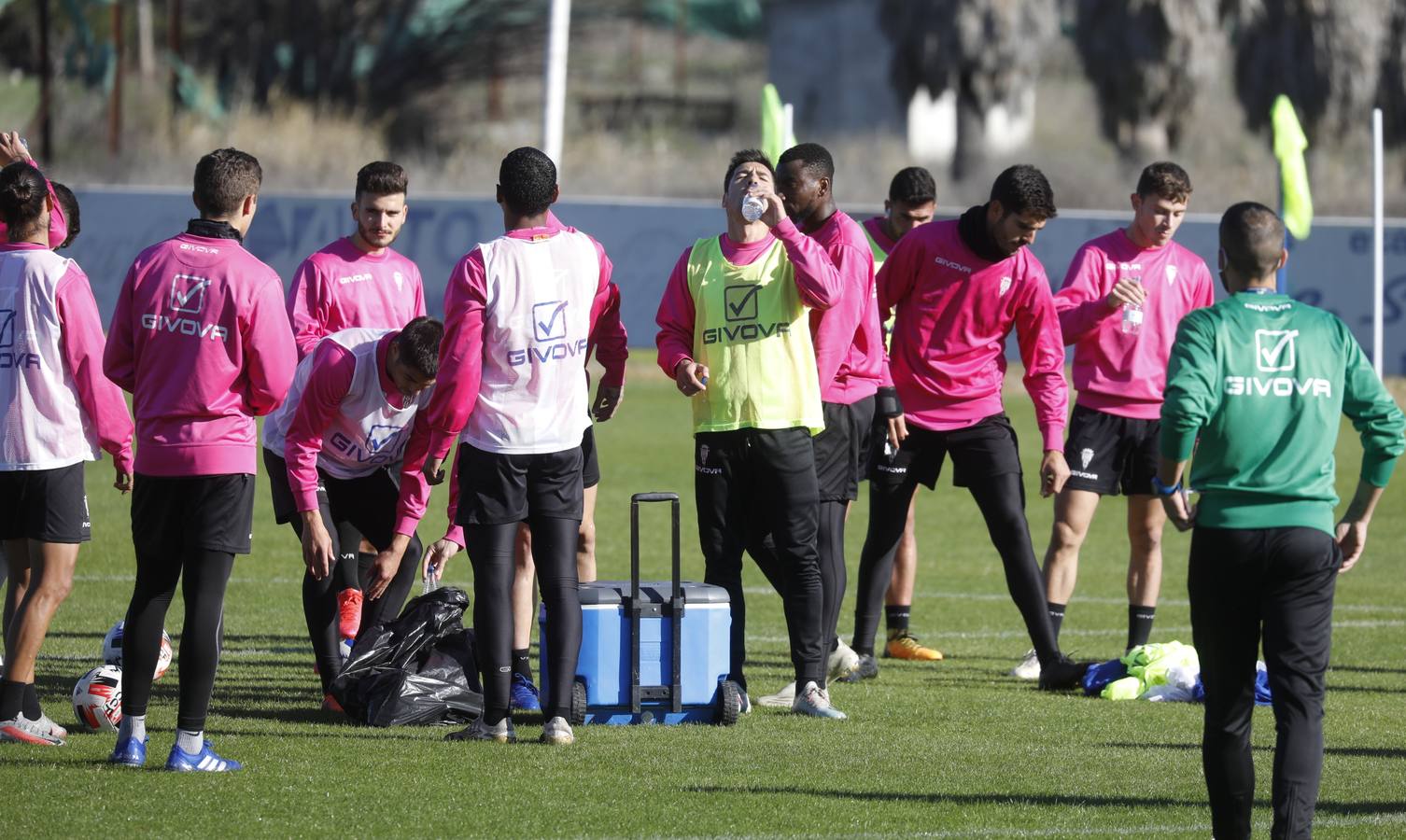 El entrenamiento del Córdoba CF con Alfaro al mando, en imágenes