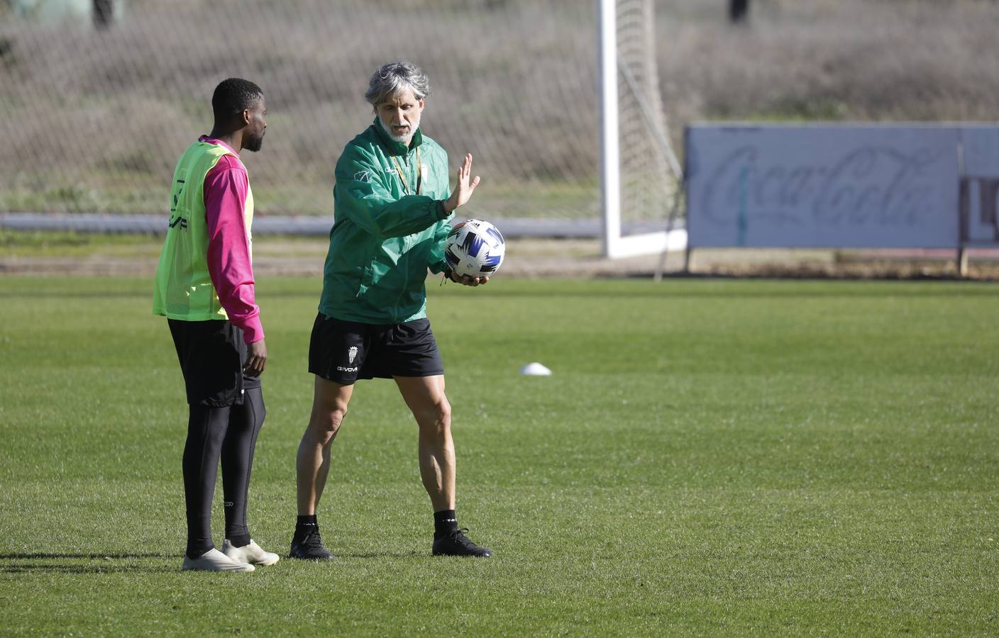 El entrenamiento del Córdoba CF con Alfaro al mando, en imágenes