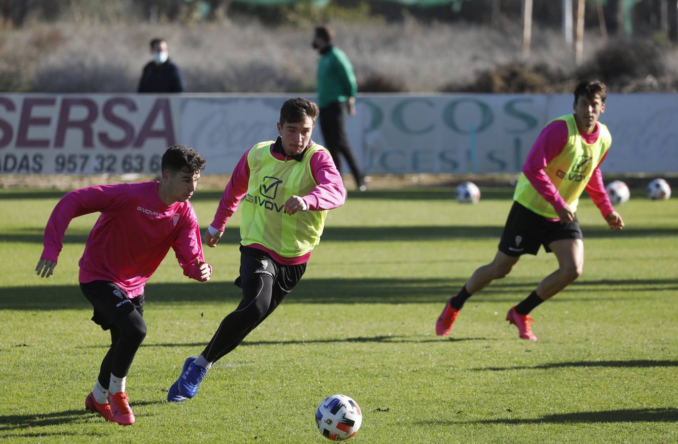 El entrenamiento del Córdoba CF con Alfaro al mando, en imágenes