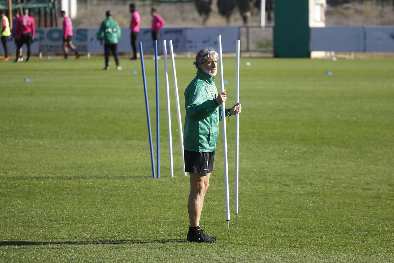 El entrenamiento del Córdoba CF con Alfaro al mando, en imágenes