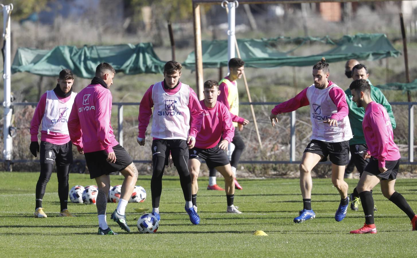 El entrenamiento del Córdoba CF con Alfaro al mando, en imágenes