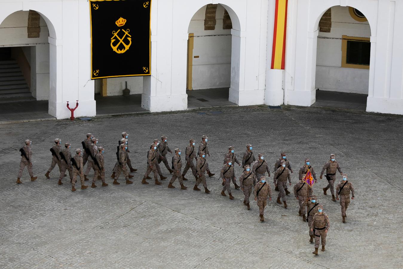 En imágenes: Recibimiento a los militares que vuelven de Malí