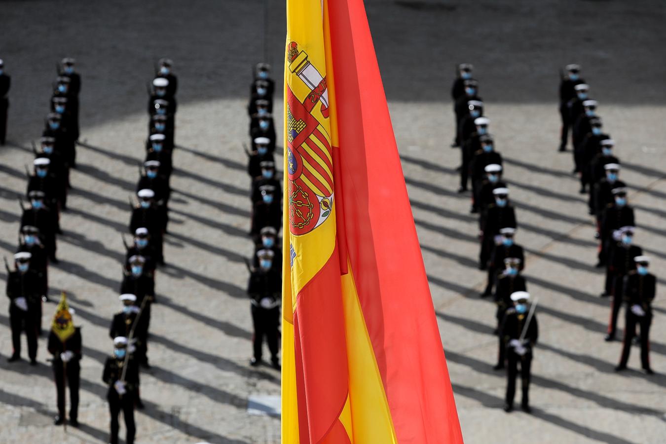 En imágenes: Recibimiento a los militares que vuelven de Malí