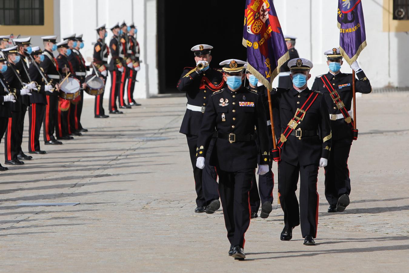 En imágenes: Recibimiento a los militares que vuelven de Malí