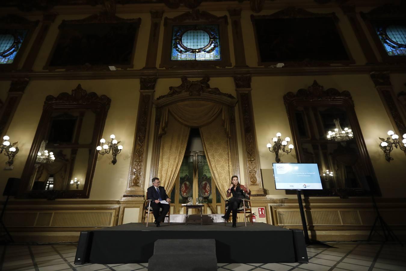 Carmen Posadas, en el Foro Cultural de ABC Córdoba