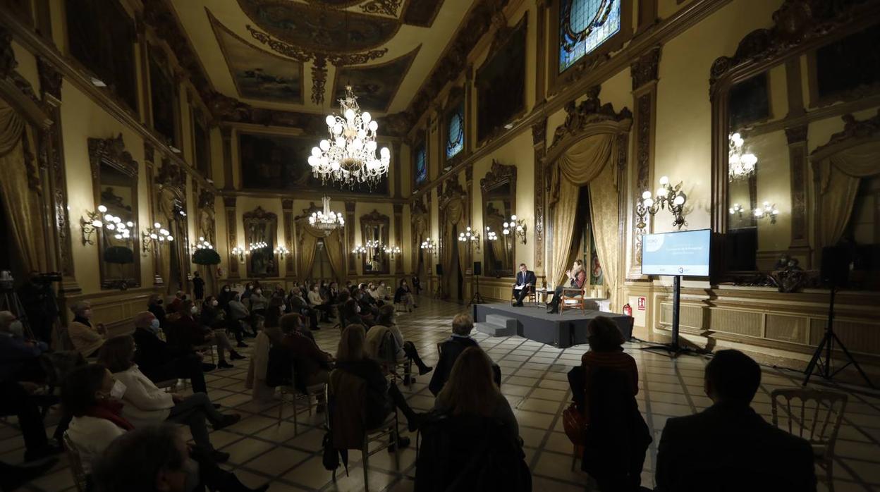 Carmen Posadas, en el Foro Cultural de ABC Córdoba