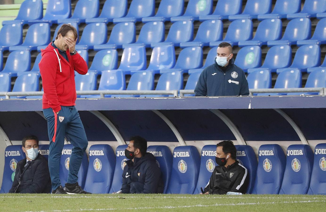 Las mejores imágenes del partido entre el Getafe y el Sevilla