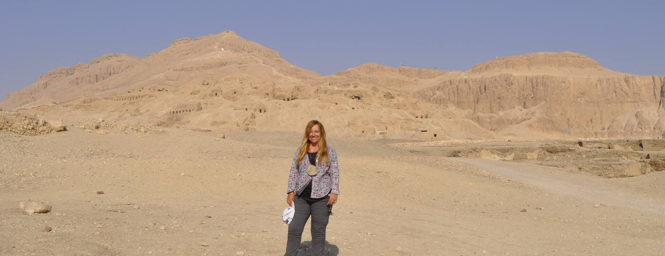 Myriam Seco en Luxor