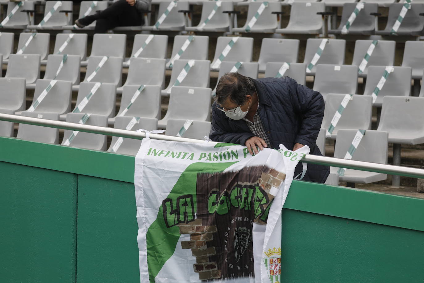 El regreso de la afición del Córdoba CF a El Arcángel, en imágenes