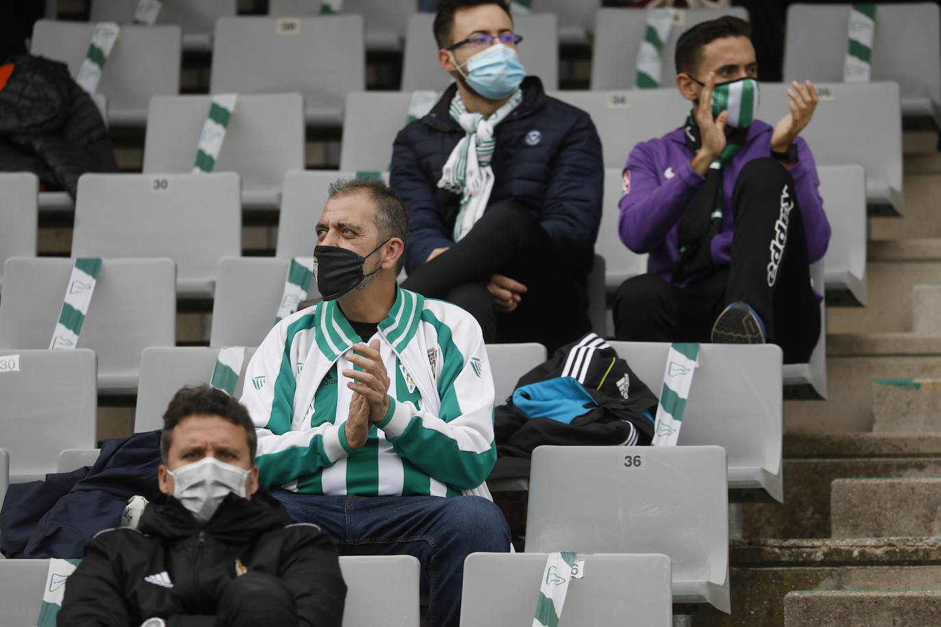 El regreso de la afición del Córdoba CF a El Arcángel, en imágenes