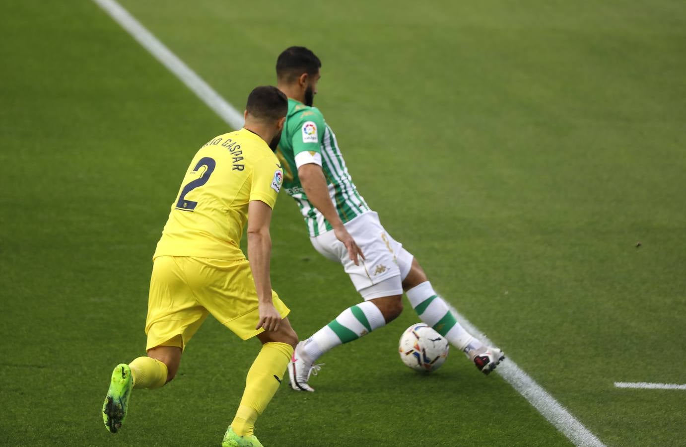 Las mejores imágenes del partido entre el Betis y el Villarreal