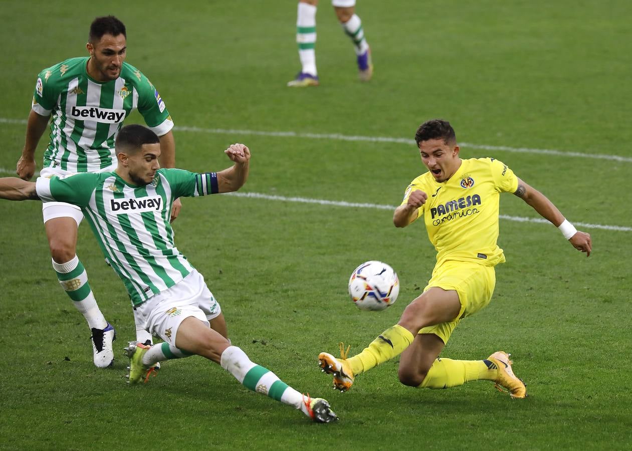 Las mejores imágenes del partido entre el Betis y el Villarreal