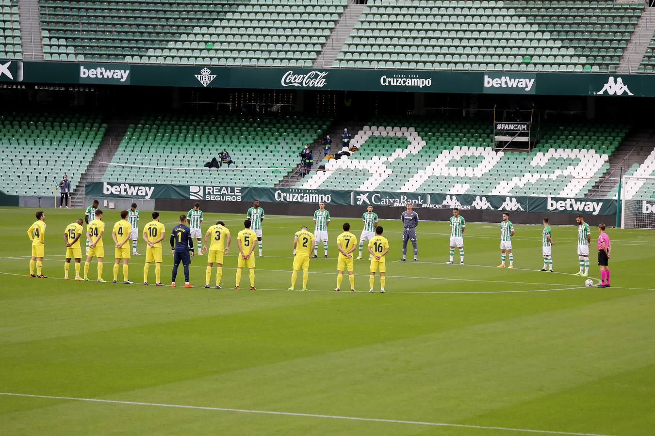 Las mejores imágenes del partido entre el Betis y el Villarreal