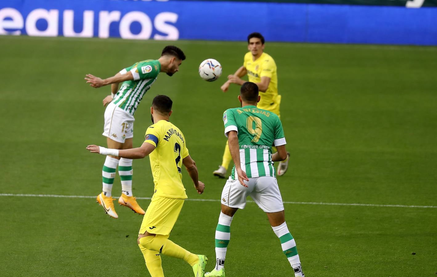 Las mejores imágenes del partido entre el Betis y el Villarreal