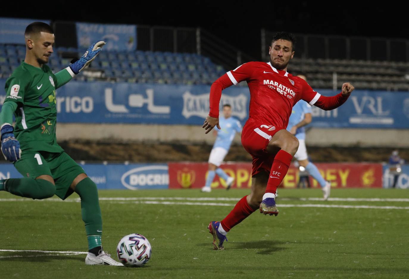 Las mejores imágenes del Ciudad de Lucena-Sevilla FC