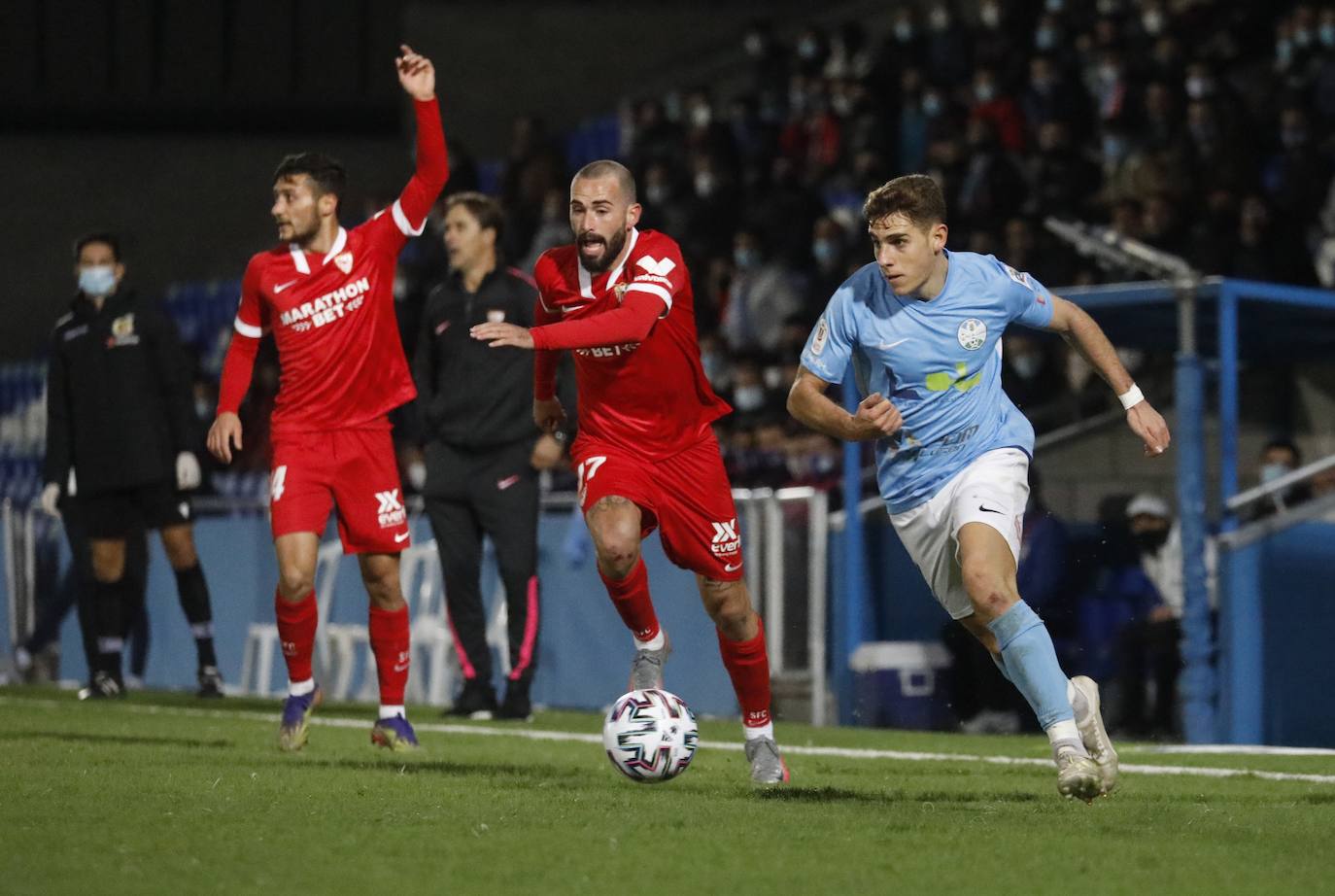 Las mejores imágenes del Ciudad de Lucena-Sevilla FC