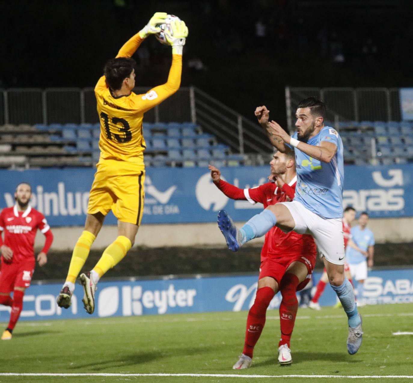 Las mejores imágenes del Ciudad de Lucena-Sevilla FC