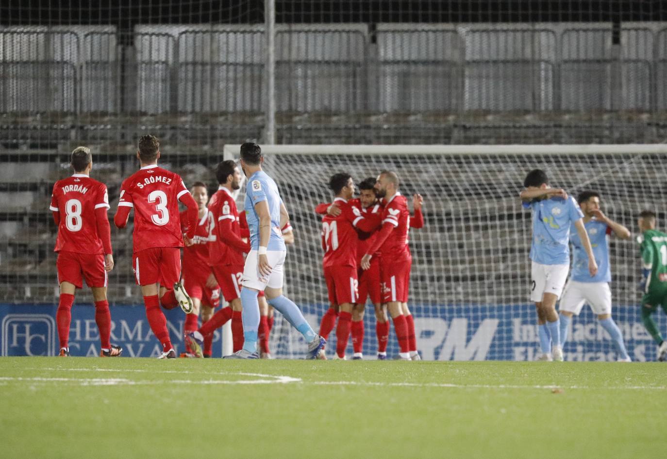 Las mejores imágenes del Ciudad de Lucena-Sevilla FC