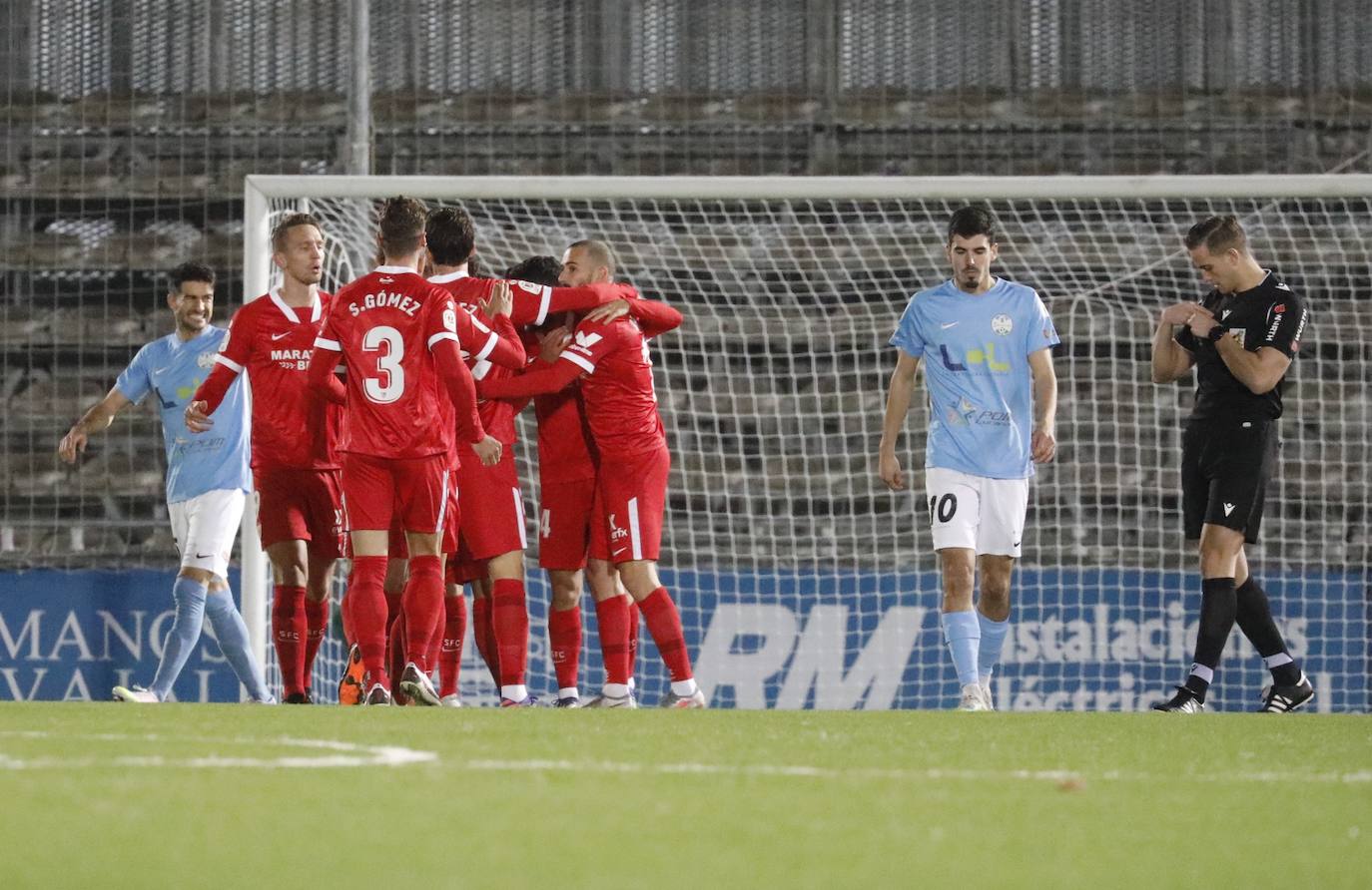 Las mejores imágenes del Ciudad de Lucena-Sevilla FC