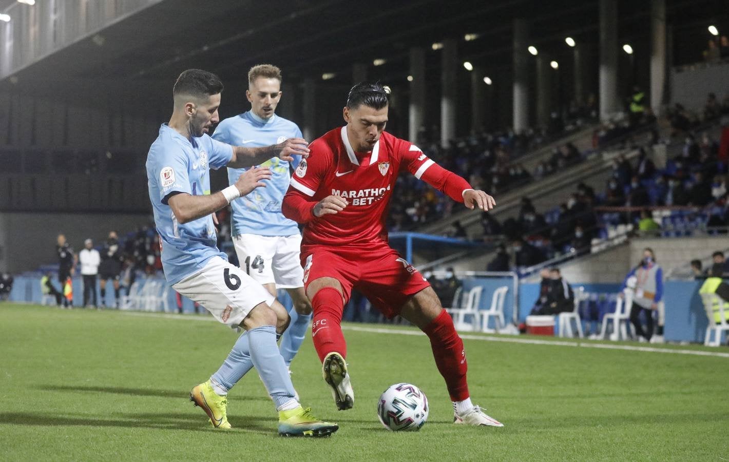 Las mejores imágenes del Ciudad de Lucena-Sevilla FC