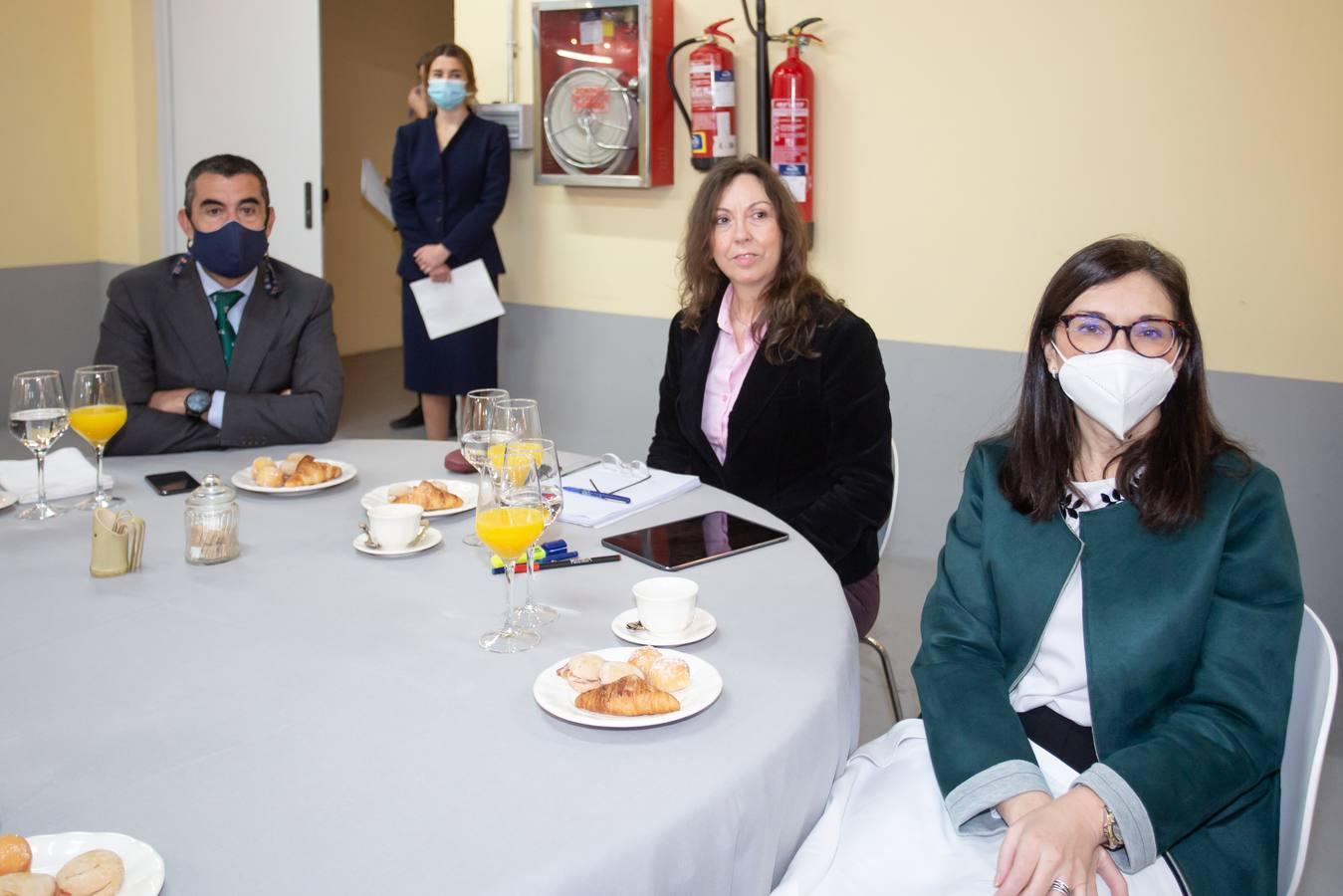 Francisco Tato, Encarna Freire y Alejandra Navarro González de la Higuera