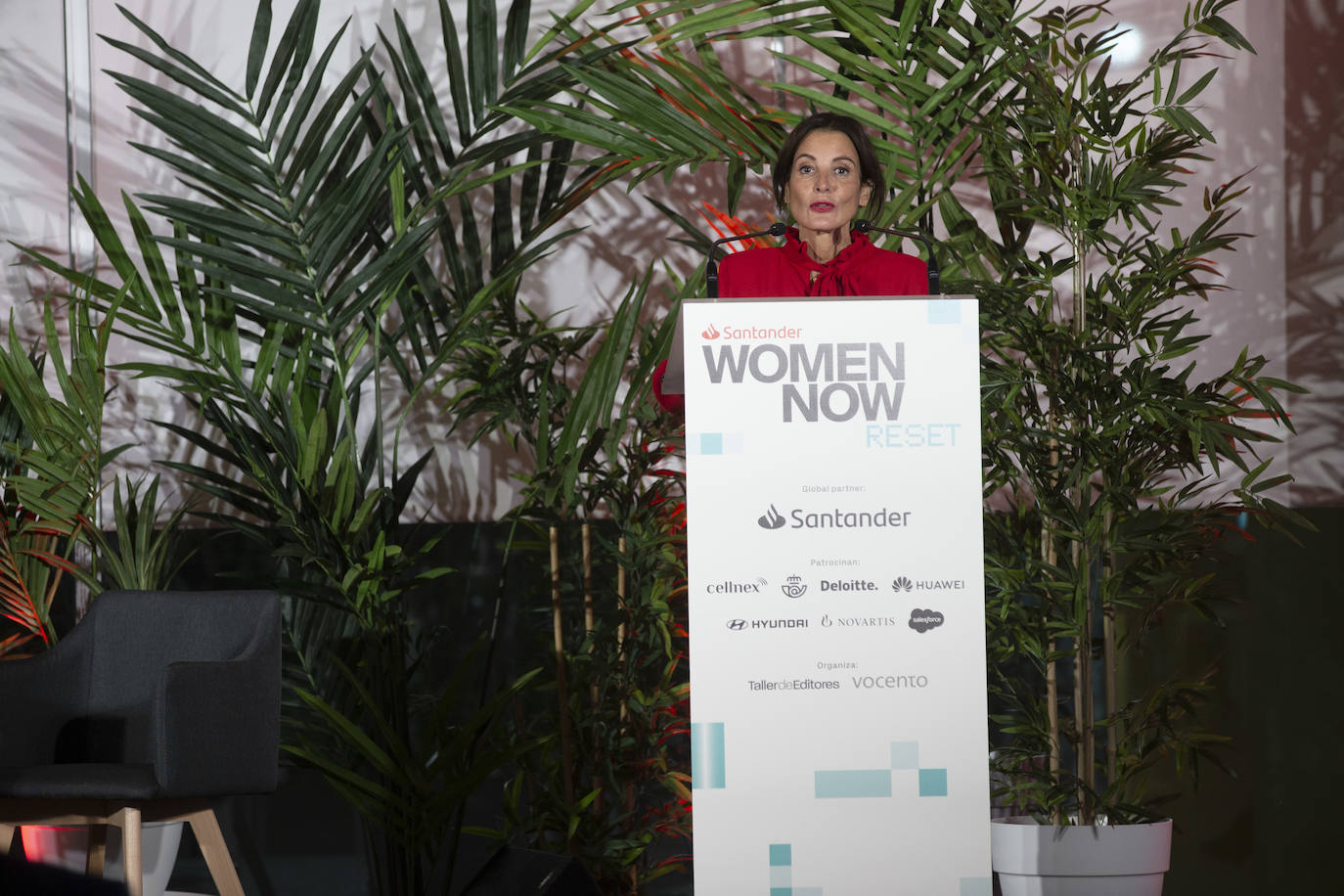 La nueva sede de ABC acogió la primera jornada de conferencias del Santander WomenNOW Reset, con la presencia de numerosas personalidades. 