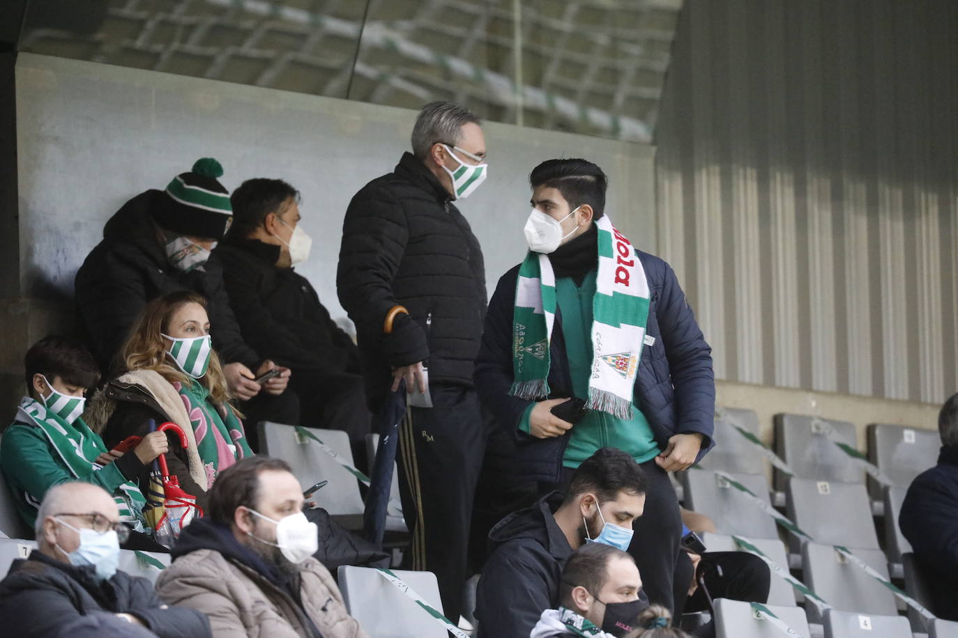 El ambiente de Copa en el Córdoba CF - Albacete, en imágenes